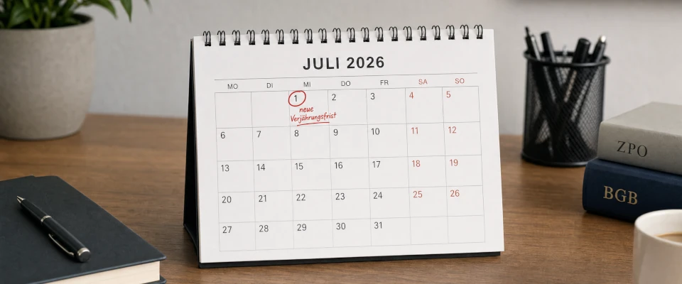 Neue Verjährungsfrist beim Bußgeldbescheid ab 1. Juli 2026